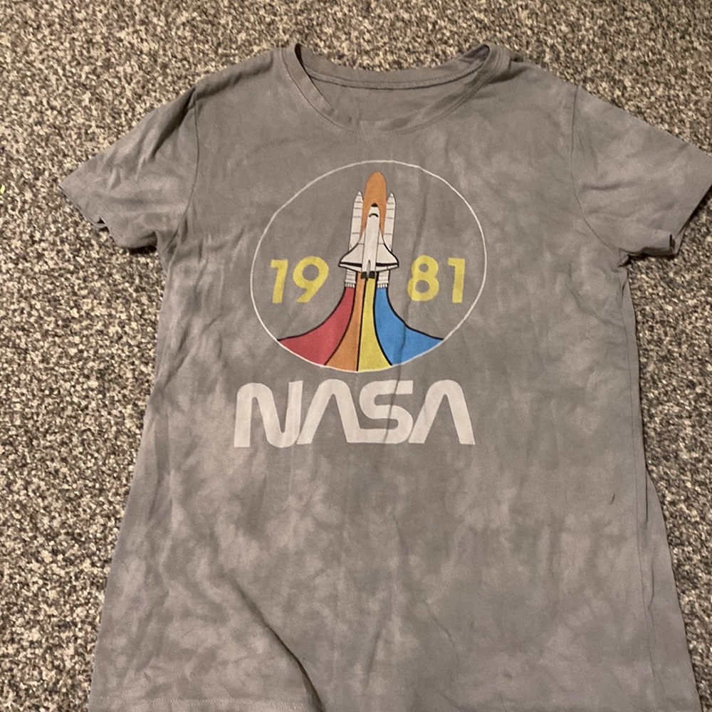 Grey NASA tee, sz M/S